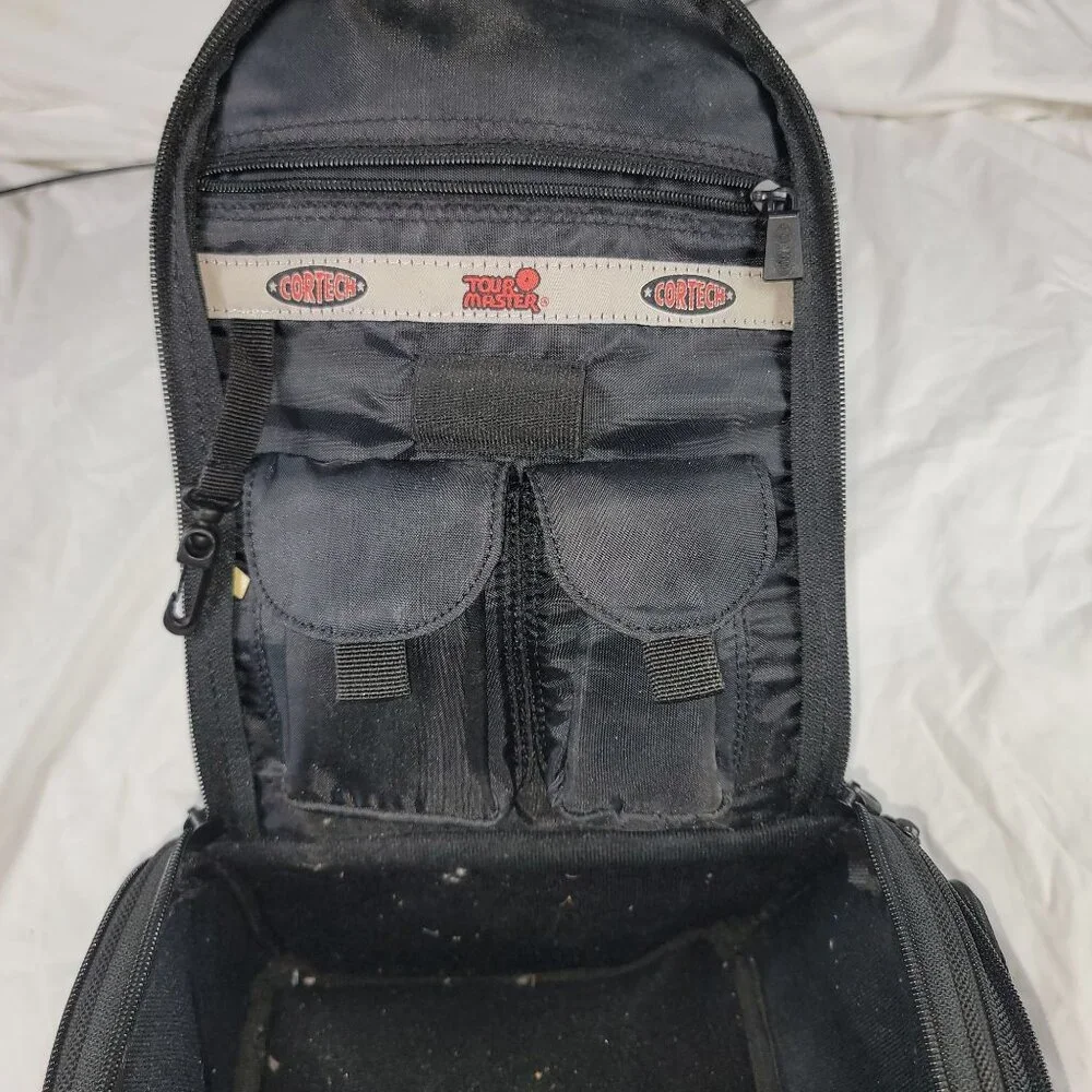 Cortech Super 18 Motorcycle Magnetic 18 Liter 18L Tank Bag Travel Adventure